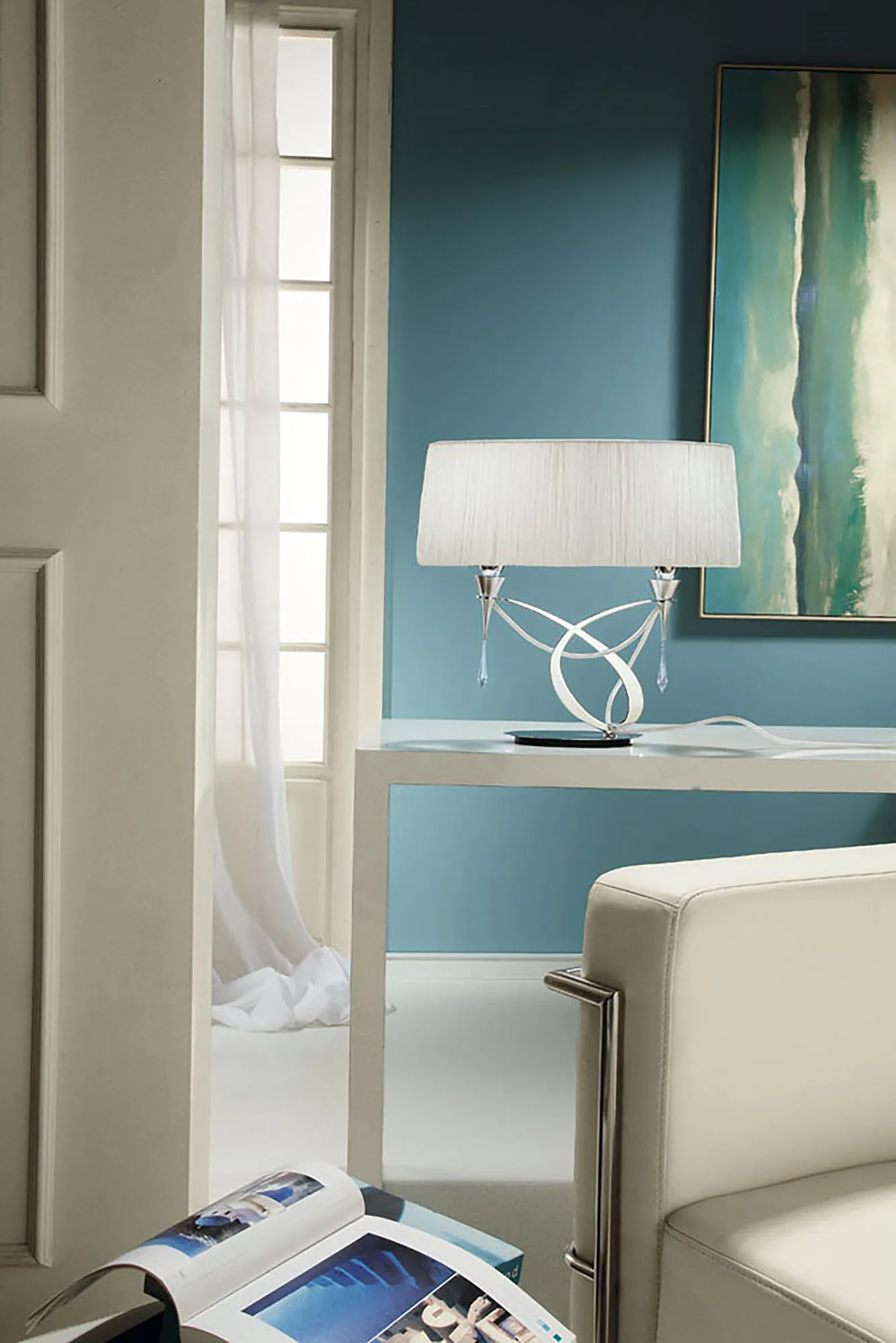 Lucca Crystal Table Lamps Mantra Shaded Table Lamps Lucca Crystal Table Lamps Mantra Shaded Table Lamps
